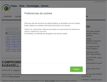 Tablet Screenshot of demedioambiente.com